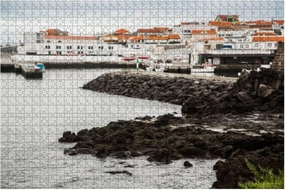 Jigsaw Puzzles 1000 Pieces for Adult Moody Morning Terceira Puzzle Game for Family Wooden Puzzle Toy Educational Games Puzzles for Home Decor