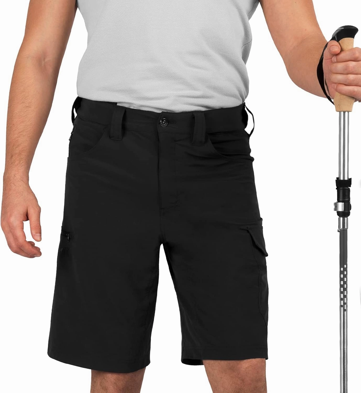 KastKing Men's Fishing Shorts, Hiking Shorts Quick Dry Comfortable UPF 50 , 7 Pockets, Shorts for Men, 10.5" Inseam