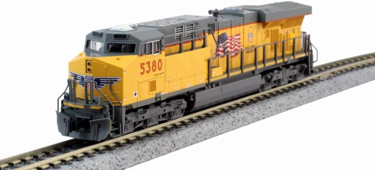 Kato USA, Inc. N GE ES44AC Locomotive Union Pacific #5400 KAT1768954 N Locomotives