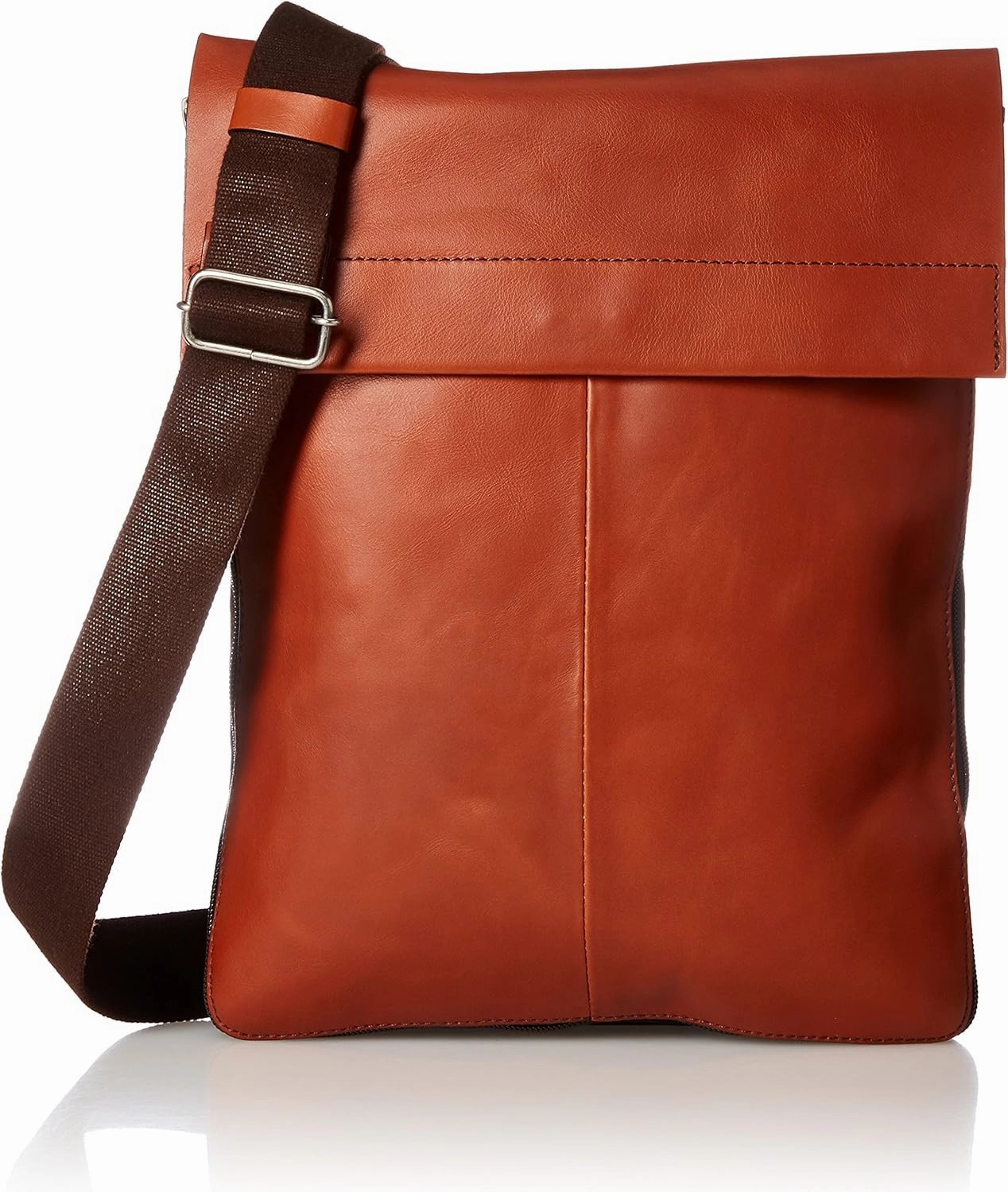 L.E.D.BITES(エルイーディーバイツ) Shoulder Bag A4 Gusset Closure, Orange