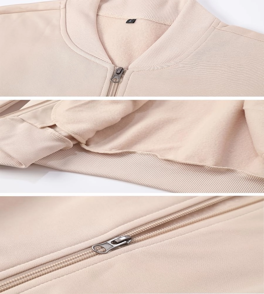 Lavnis Men's Casual Tracksuit Long Sleeve Running Jogging Athletic Sports Set