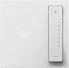 Legrand adorne Tru-Universal Dimmer Switch, 450W (LED, Incandescent, Halogen, MLV, Fluorescent, ELV, CFL), sofTap, White Finish, 4-Pack, ADTP703TUW4-4PK