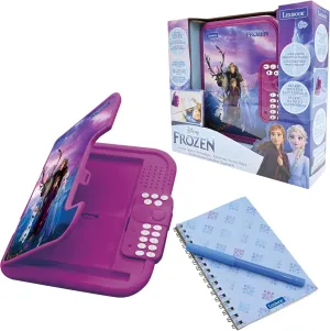Lexibook, Frozen, Electronic Piano for Children with Light Effects, Microphone, Drums, Built-in Speaker, Demo Tunes, DJ Player, Purple/Blue, K704FZ