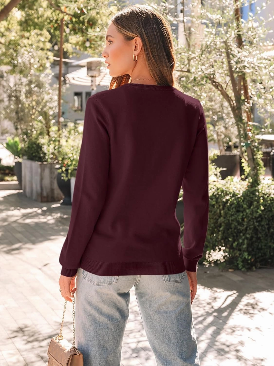 LILLUSORY Women's Cardigan Sweaters 2025 Lightweight Fall Oufits Clothes Fashion Trendy Long Sleeve Tops Casual Jackets