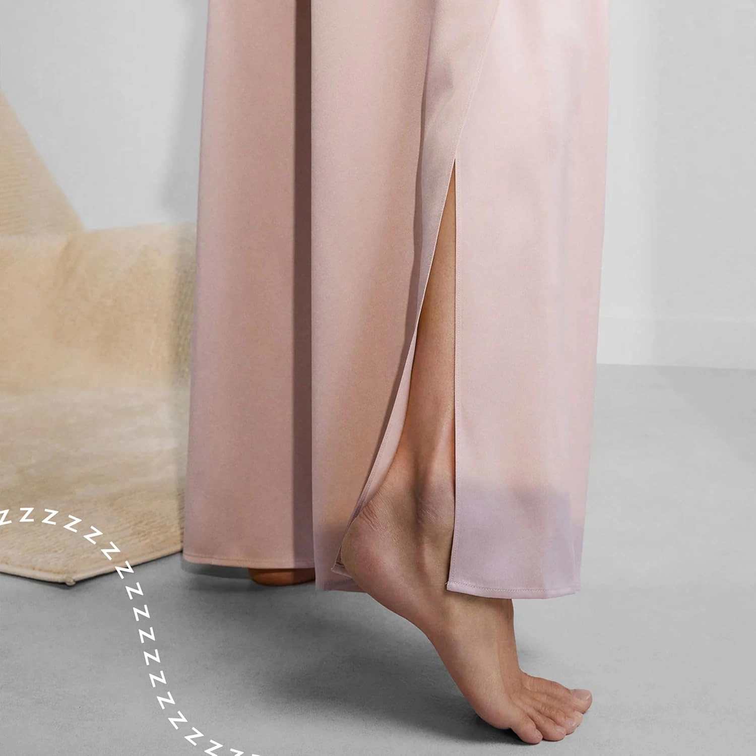Lunya Washable Mulberry Silk Pajamas for Women – Breathable Set with Oversized Tee & Silk Pants – Multiple Colors & Sizes