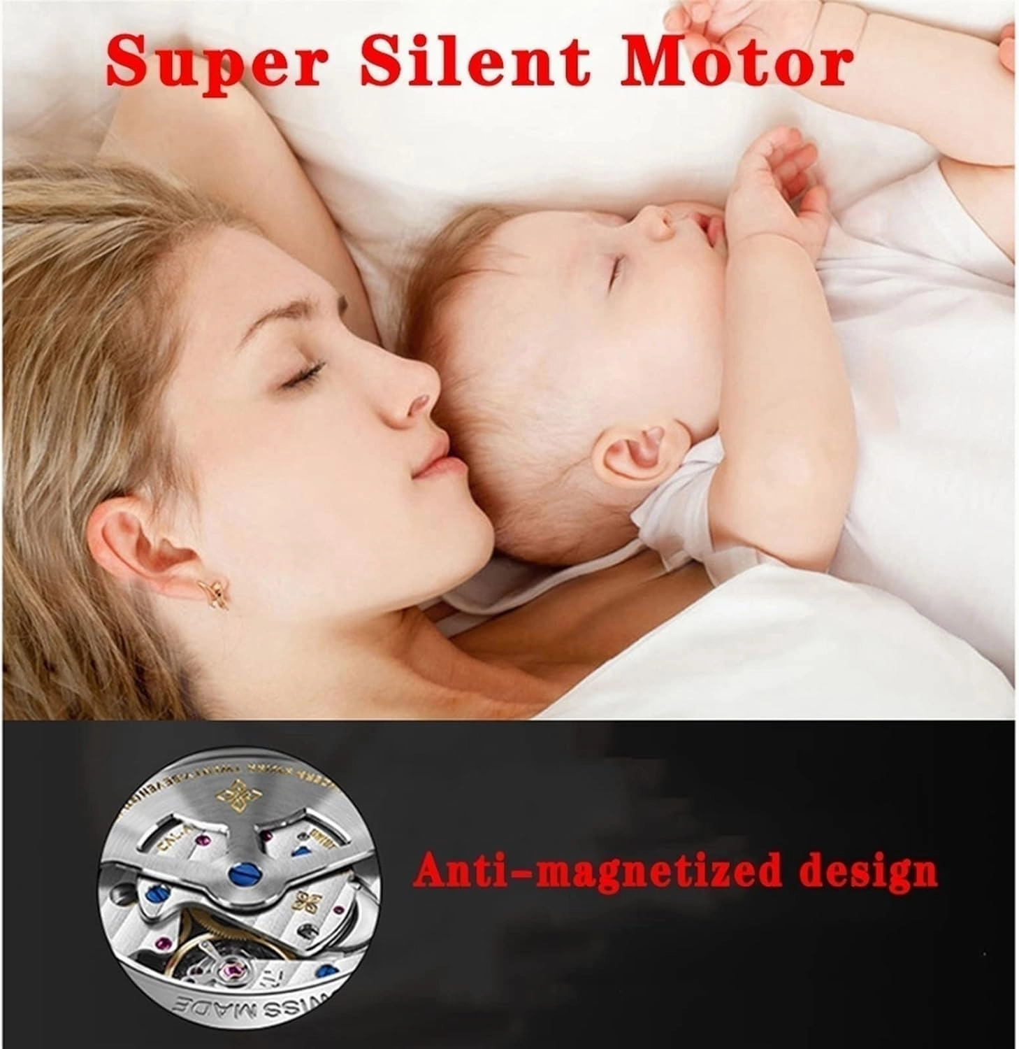 Luxury Automatic Watch Winder for 3 6 9 Watches Watch Organizer and Display Quiet Motor Storage Case Wood Shell Piano Self Winding Watch Rotator Box (Size : 3 0)