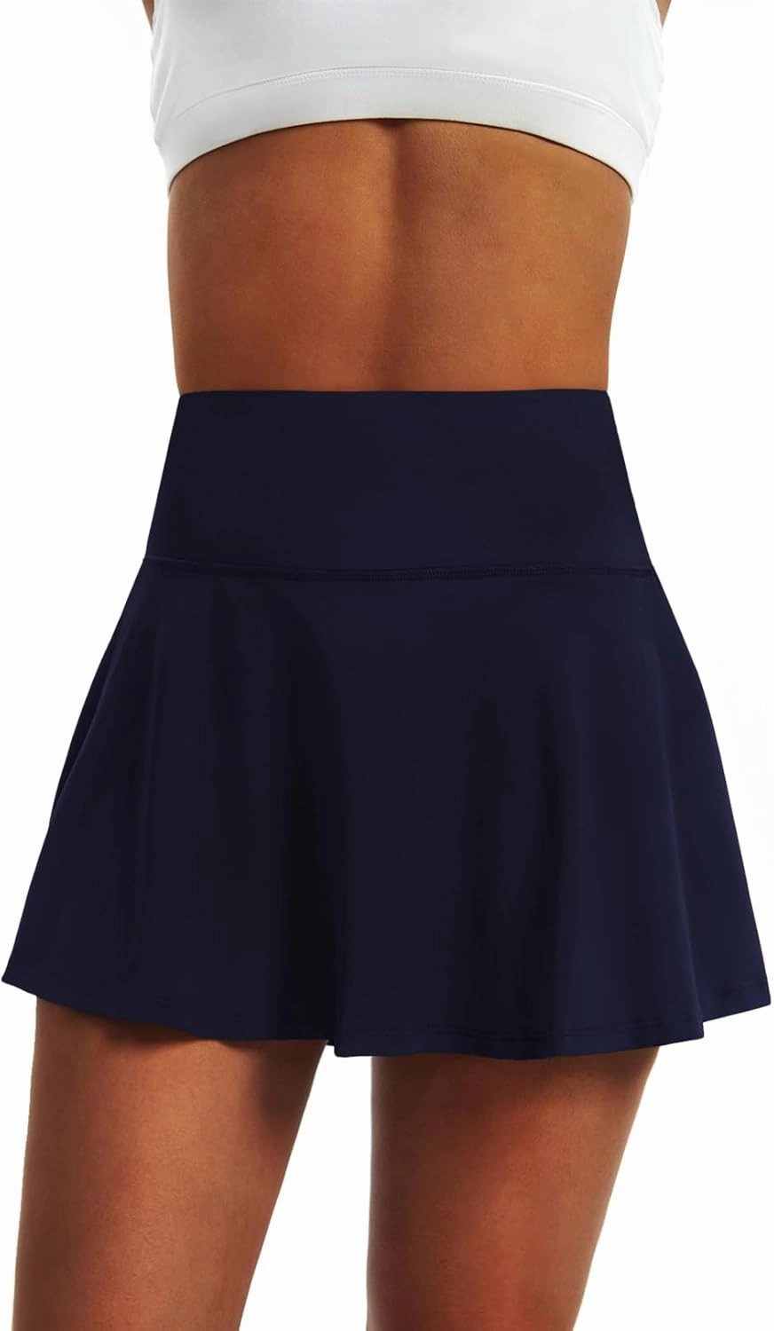 LXNMGO Women's High Waist Pleated Tennis Skirt with 4 Pockets Lightweight Athletic Golf Skorts Skirts for Running Workout