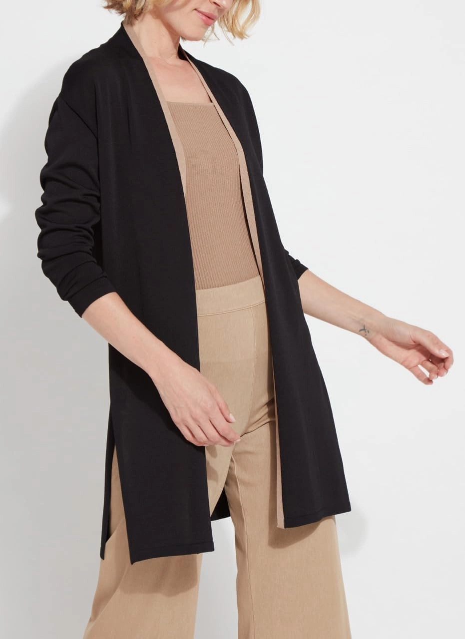 Lyssé Avril Knit Duster – Open Front Cardigan Sweaters for Women, Lightweight Cardigan with 4-Way Stretch Fabric