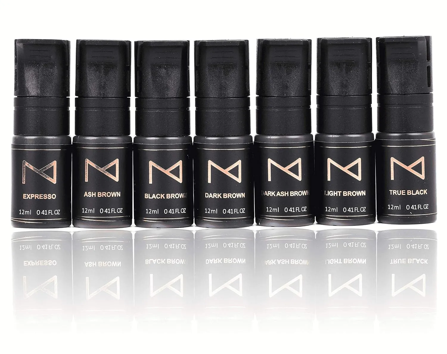 M Cosmetic LIQUID Pigment For Eyebrow Powder Brows, Nano Brow, Shading Permanent Makeup, Microblading - Machine Use - No Mixing - For Professionals Only -12ml(Espresso)