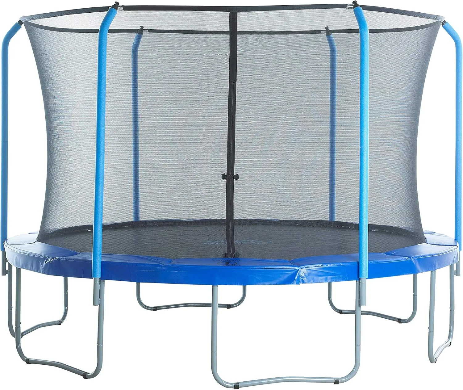 Machrus Upper Bounce Trampoline Net Replacement 8FT 10FT 11FT 12FT 13FT 14FT 15FT 17FT- Safety Net for Top-Ring Flex Enclosure System Curved Poles Round Trampoline