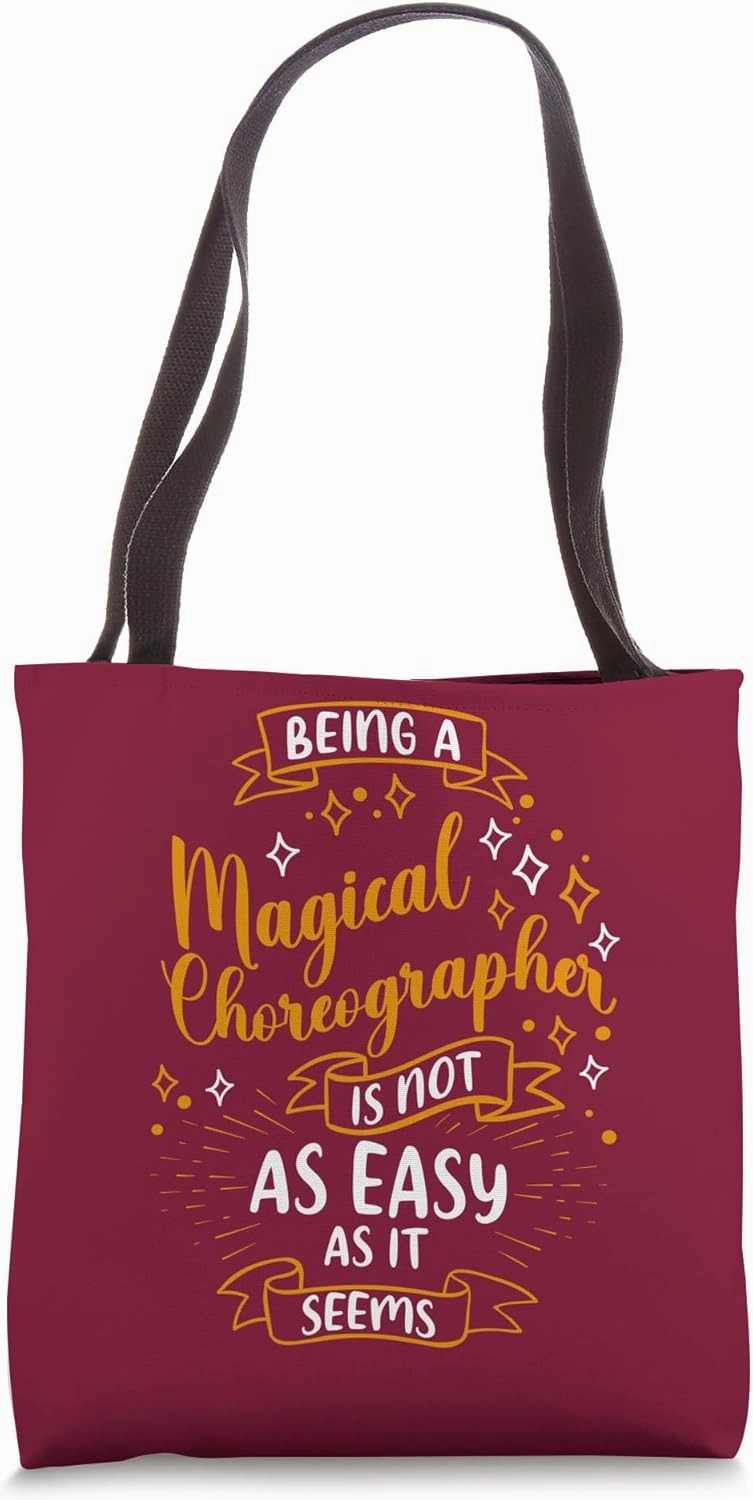 Magical Choreographer - Christmas Dance Choreographer Tote Bag