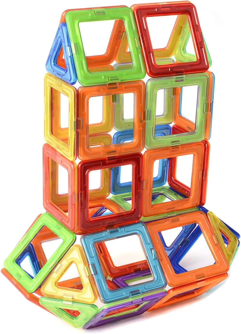 Magnetic Building Blocks Set – 30 Colorful Tiles for Kids | STEM Educational Toys for Creative Play | Safe & Durable Construction Blocks | Perfect for 3  Years Old