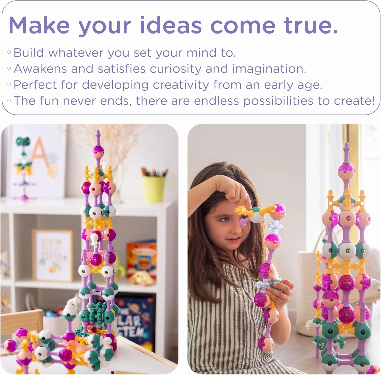 Magnetic Building Set - Cosmic Soft - STEM Awarded