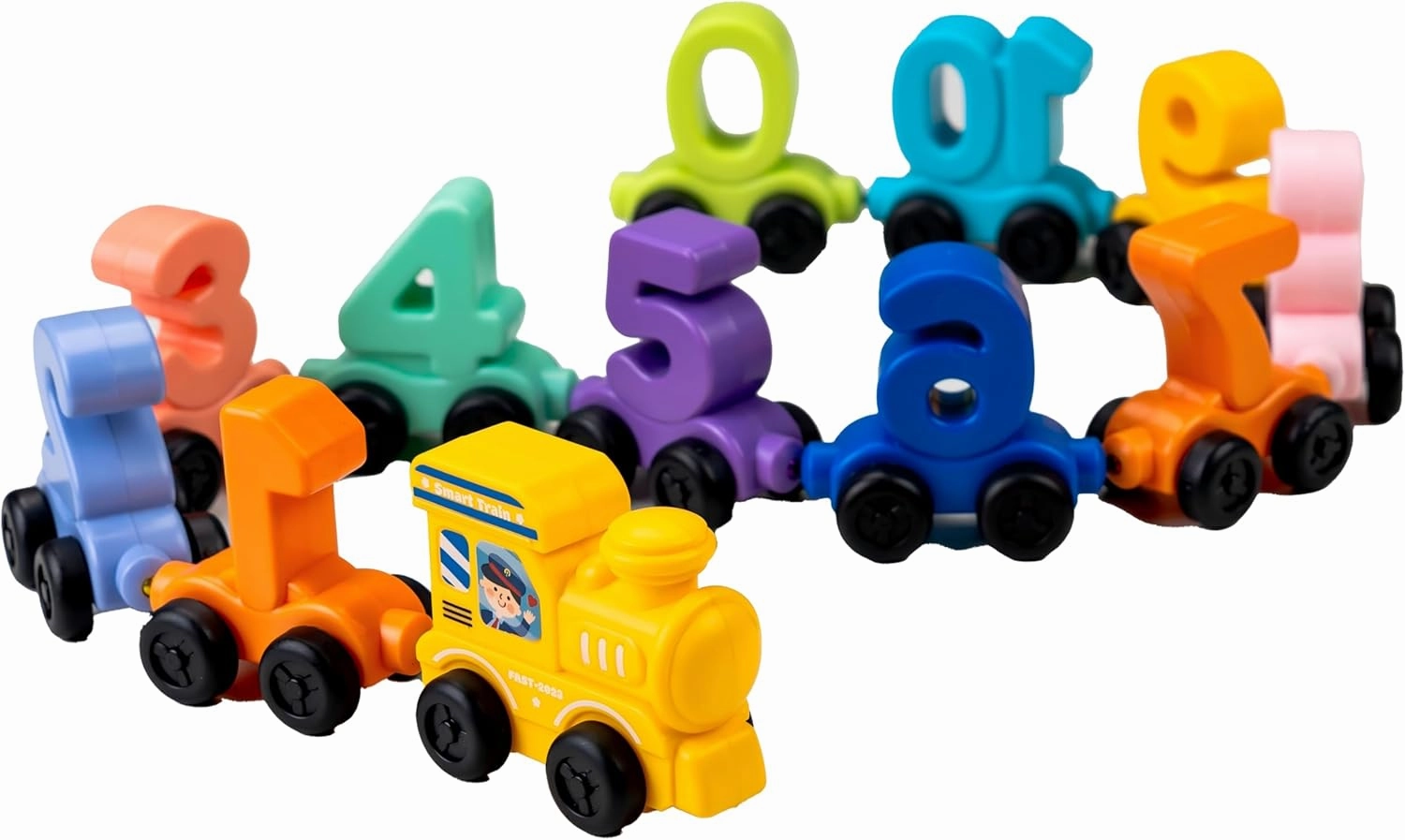 Magnetic Number Train for Toddlers,12Pcs Toys