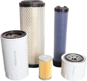 Maintenance Filter Kit fits for Kubota L3010 L3130 L3410 L3430 HST #TA040-93220 Air Filter/TA040-93230 Air Filter/HH164-32430 Oil Filter/HHTA0-37710 Hydraulic Filter/15521-43160 Fuel Filter
