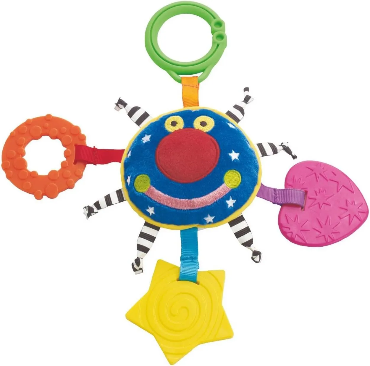 Manhattan Toy Whoozit Orbit Teether Soft Activity and Travel Toy
