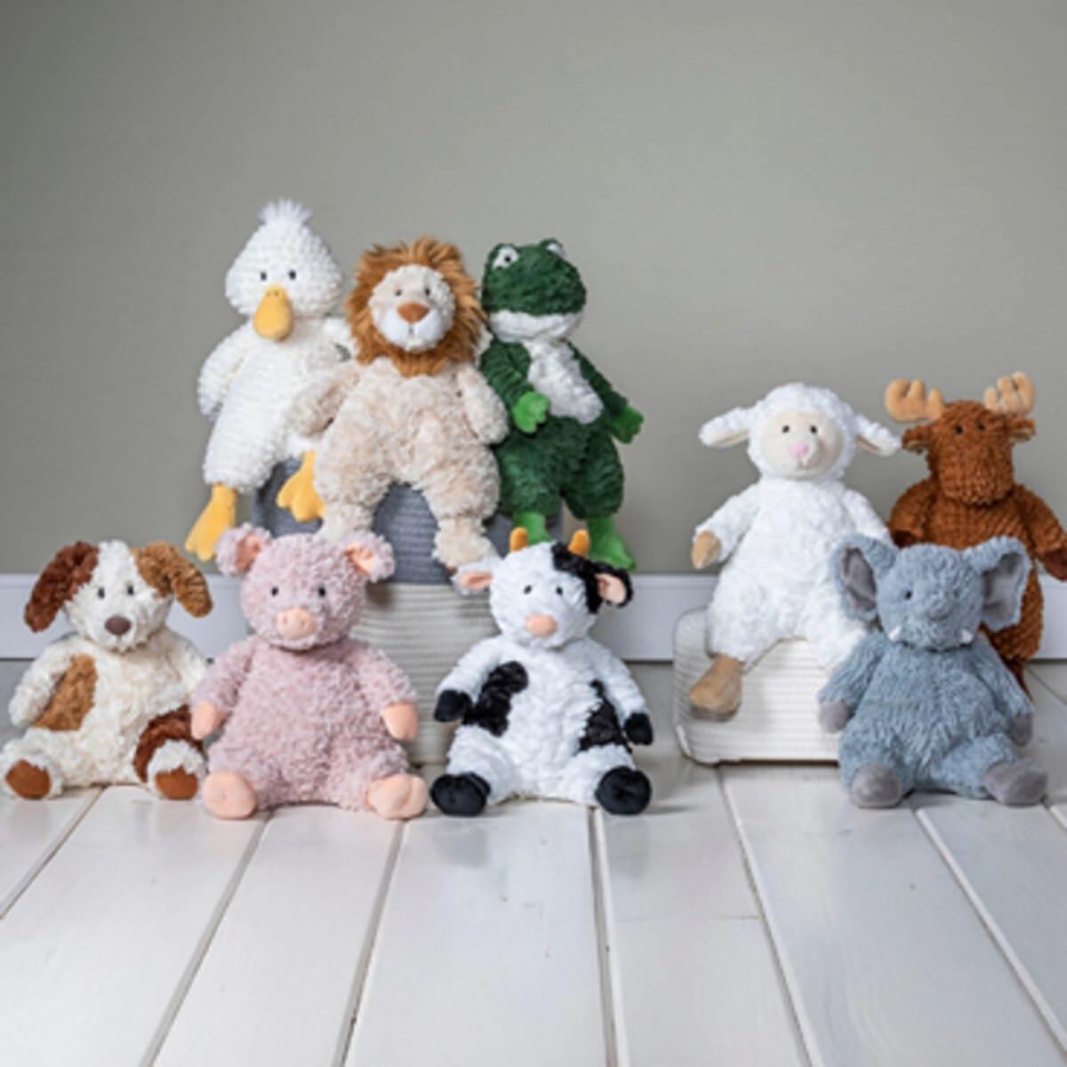 Mary Meyer Stuffed Animal Snuggable Plush Soft Toy, 14-Inches, Lion
