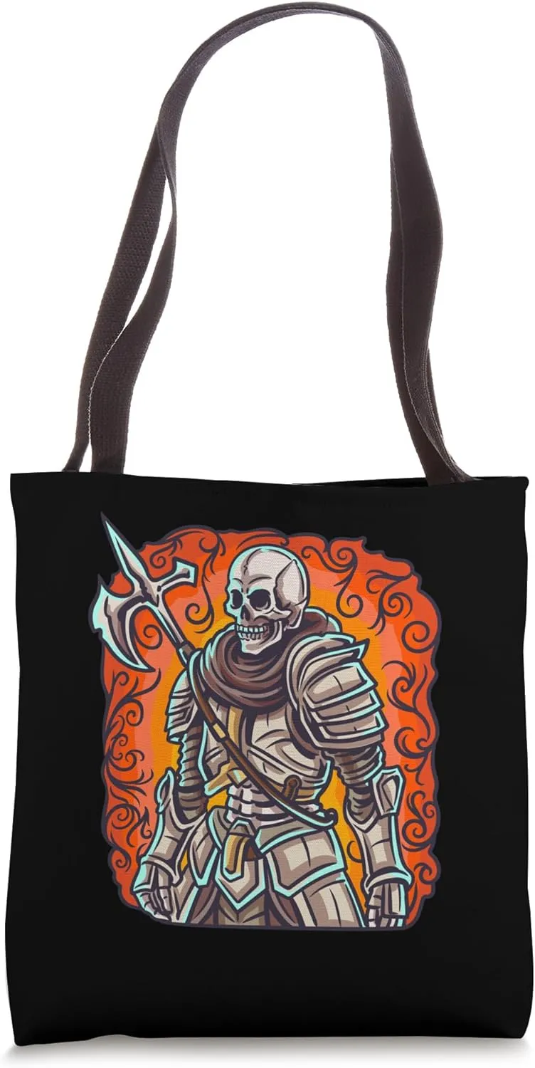 Medieval Knight Tote Bag