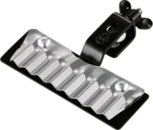 Meinl Percussion Crasher for Percussion Rigs and Drum Set, Medium Size-NOT Made in China-Guiro Style Steel Playing Surface and Standard 3/8" Eye Bolt Mount, 2-Year Warranty, Short M