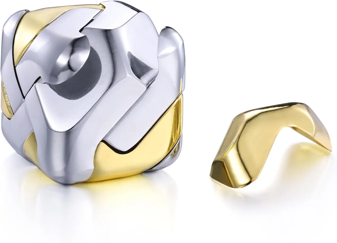 Metal Puzzle - 3D Cube Brain Teaser Puzzle