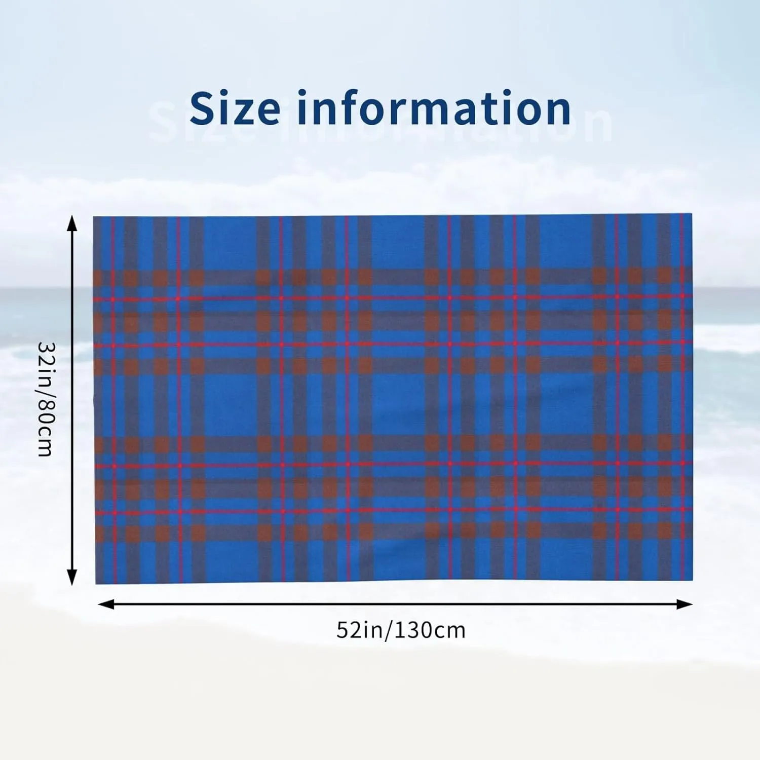 Microfiber Absorbent Bath Towel, Clan Elliot Tartan Adult Quick-Drying Beach Towel, Travel Vacation, Outdoor Activities, Beach, Swimming Essential Accessories