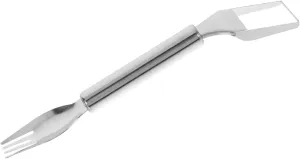Mikinona Metal Fruit Slicer Watermelon Cutter Fork Household Tool Quick Easy Slicing