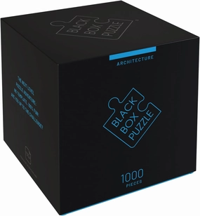 Misu Games Black Box Puzzle Without Template, Jigsaw Puzzles for Adults 1000 Pieces, Cool Jig-Saw Puzzels 20x27 Multiple Categories, Difficult Puzzle Architecture Level 4