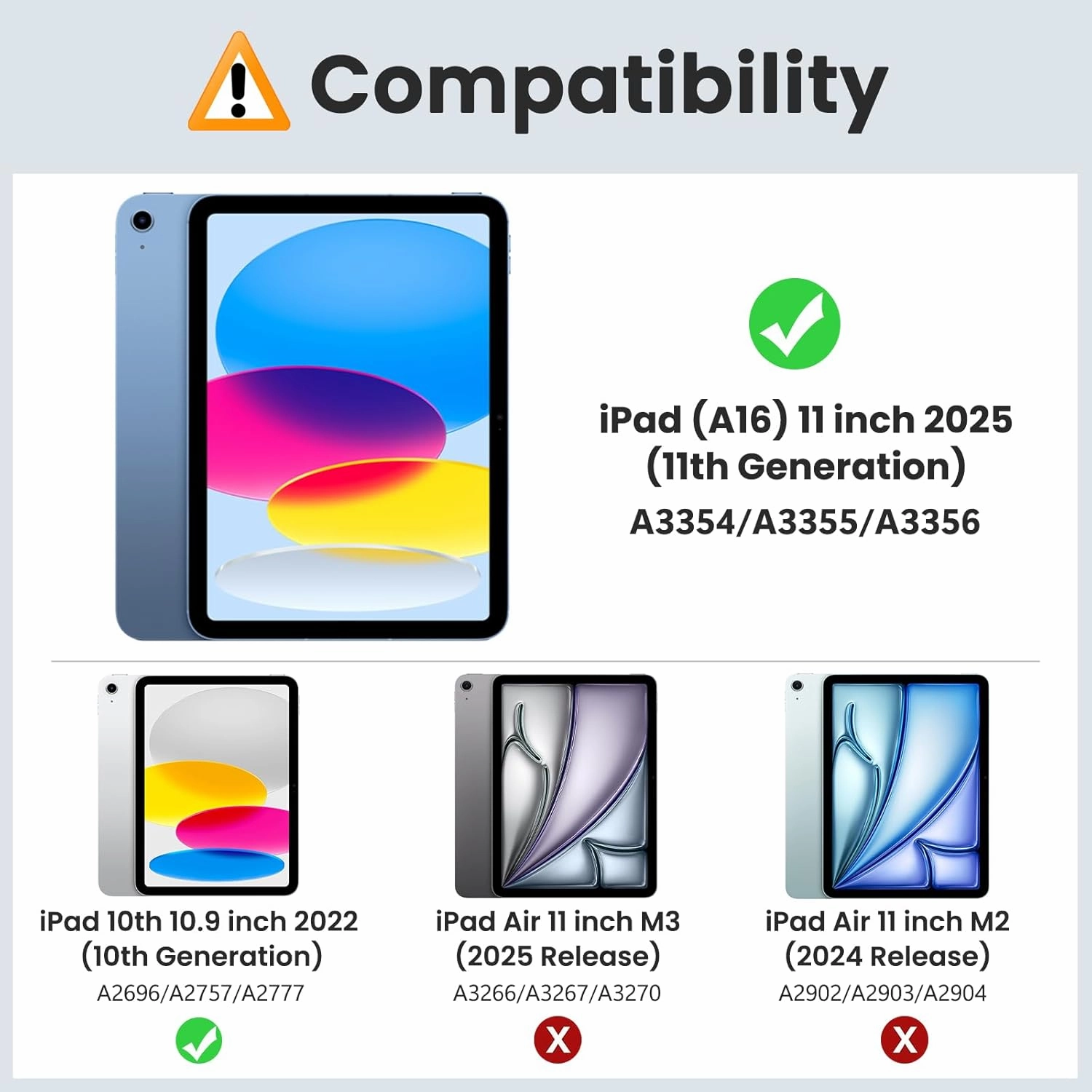 MoKo Case for New iPad (A16) 11th Generation 2025/ 10th Generation 2022, iPad 11 inch/ 10.9 inch Case with Soft TPU Translucent Frosted Back Cover, Auto Wake/Sleep, Support Touch ID, Cobalt Blue