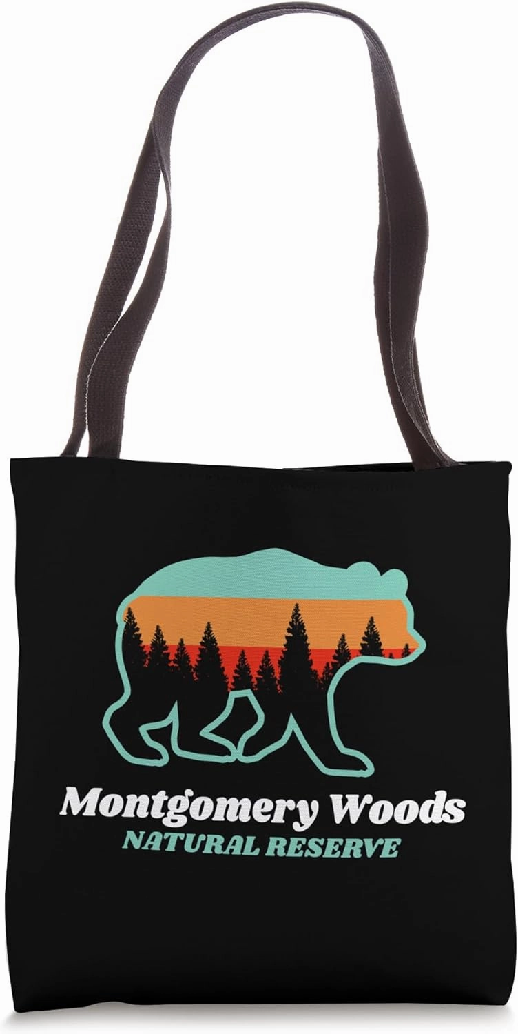 Montgomery Woods Natural Reserve California Bear Mountains Tote Bag