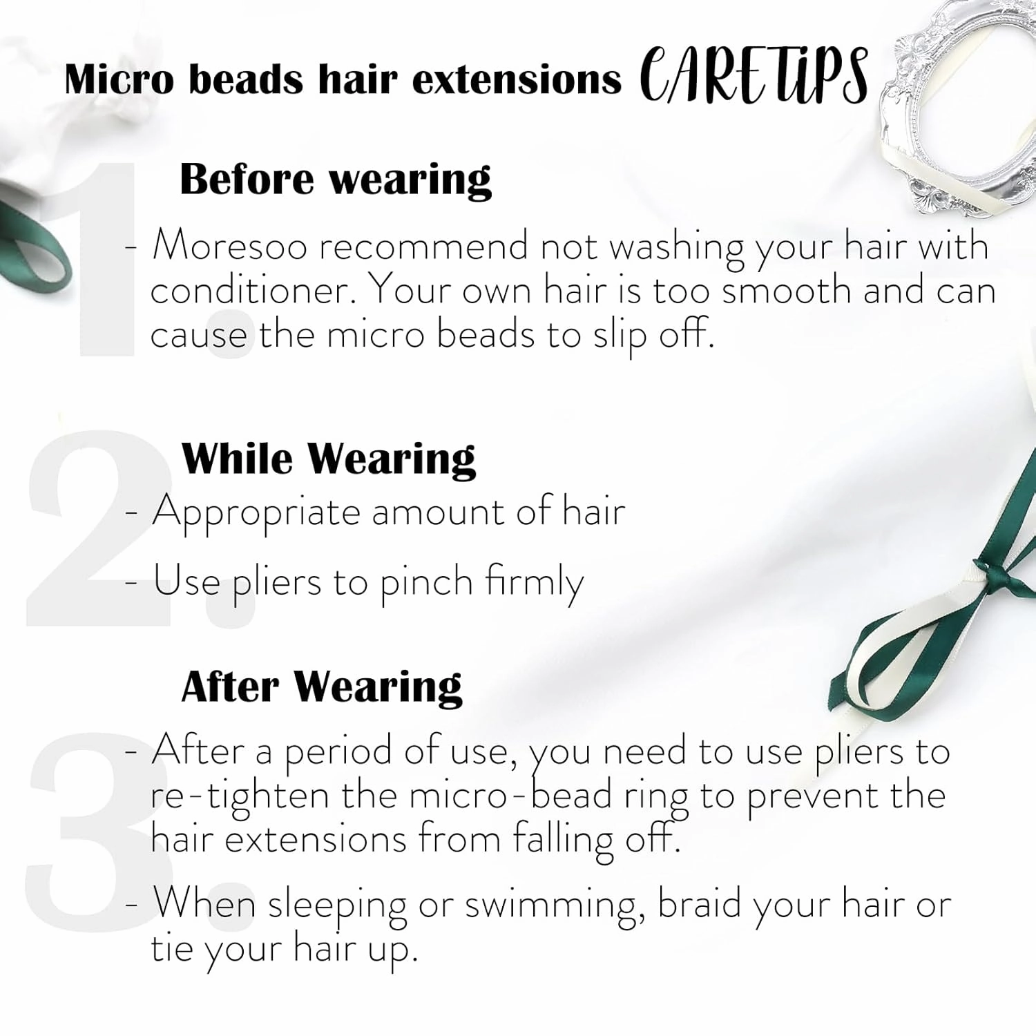 Moresoo Micro Ring Hair Extensions Blonde Highlight Microlink Hair Extensions Human Hair Ash Blonde Mix Bleach Blonde Hair Extensions Micro Link Human Hair Micro Ring Extensions #P18/613 50G/50S 14In