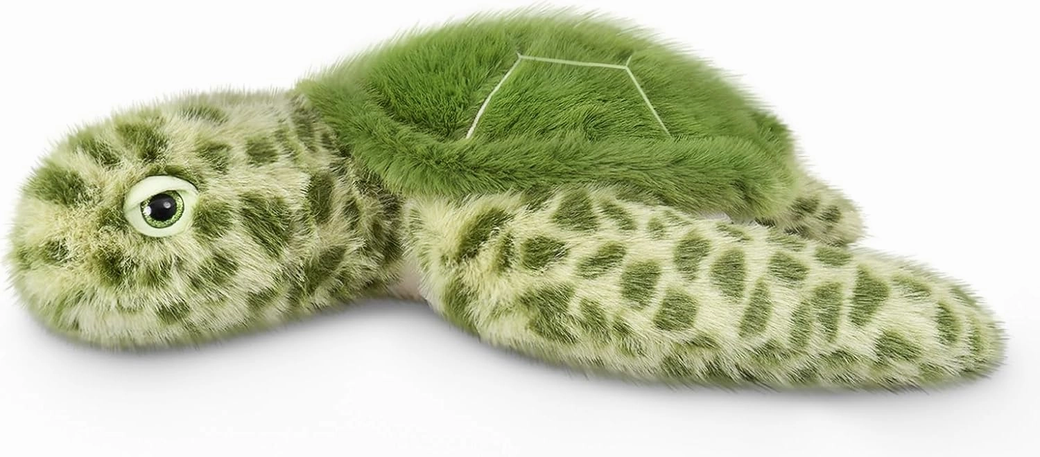 Niuniu Daddy 20" | 3.3 Pound Weighted Sea Turtle Stuffed Animals for Kid, Fluffy Weighted Sea Turtle Plush Toy for Toddler Teen Adult, Large Green Plushies Pillow with Soft Fur for Christmas Birthday