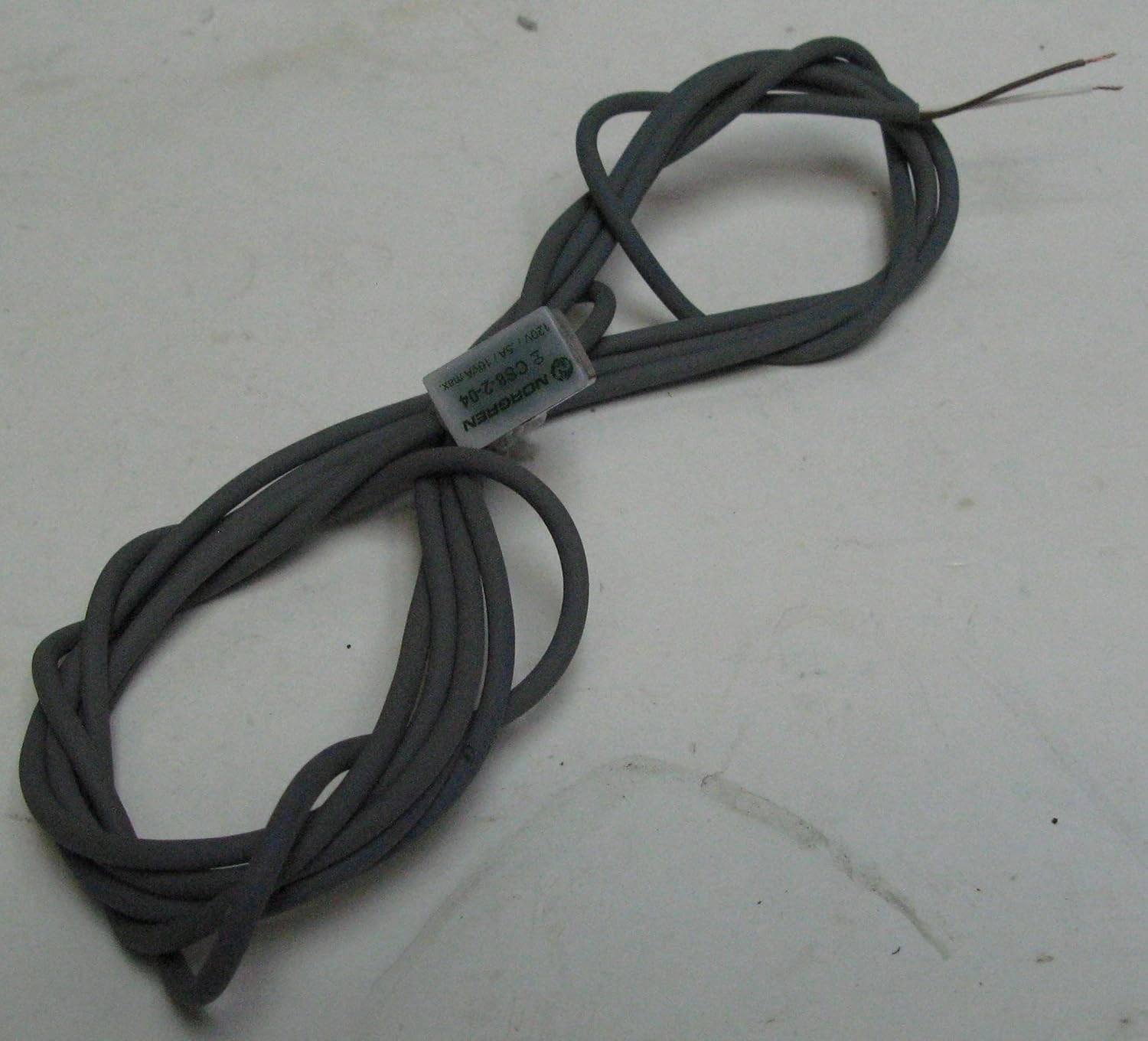 NORGREN CS8-2-04 0.5AMP, 10VA, 120VAC, 3/4IN-2-1/2IN BORE, 9 FEET Lead Wire, A Series, LED Indicator, Magnet Operated, NFPA CYLINDERS, Reed Switch, RODLESS