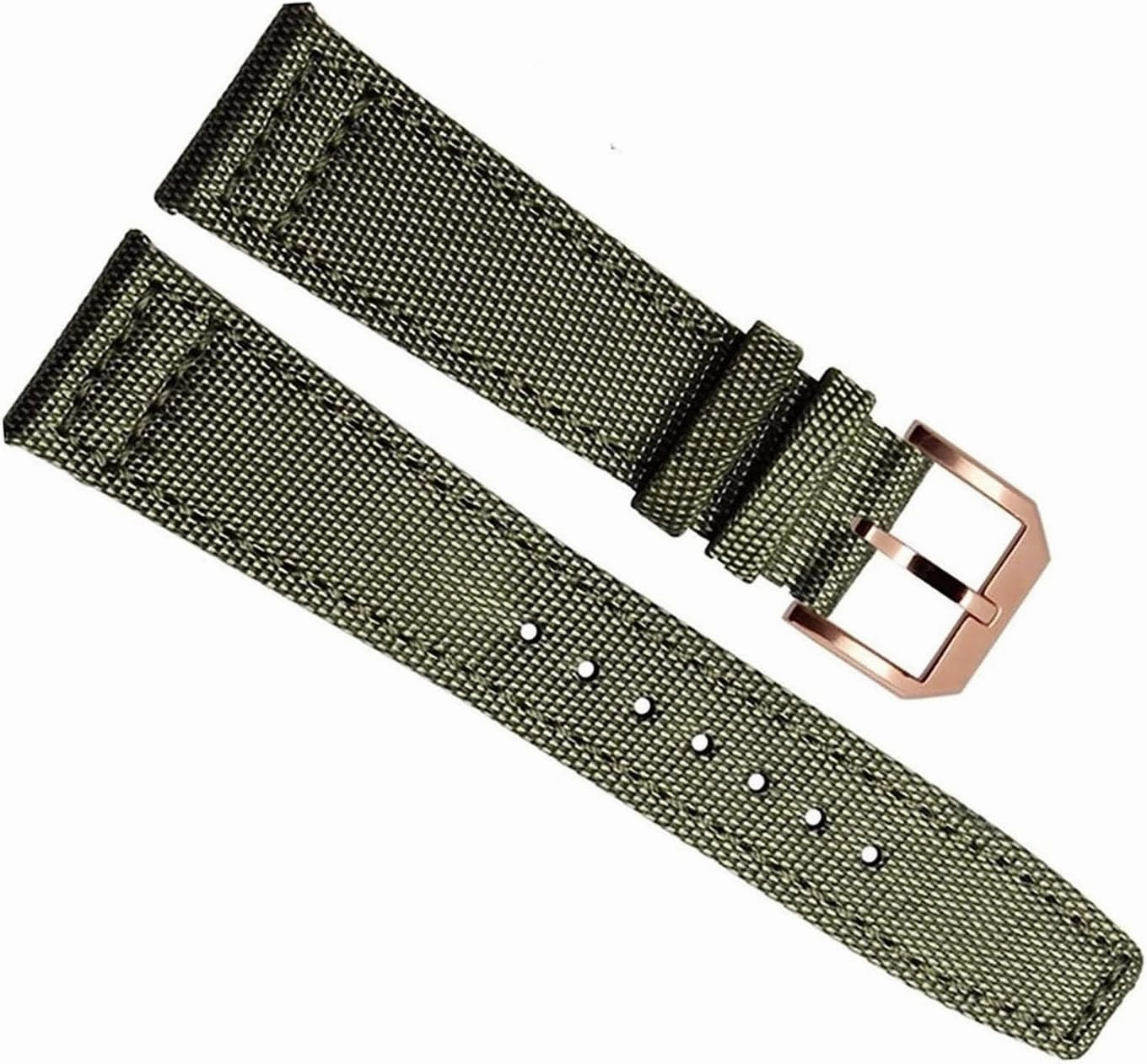 Nylon Canvas Watch Bands For IWC Pilot Portuguese Portofino Green Blue Gray Black Bracelets 20mm Watch Straps