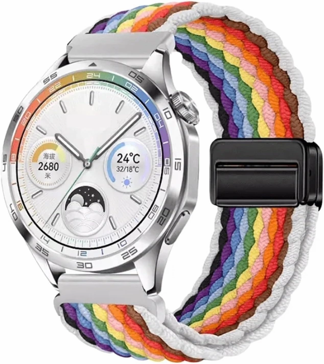 Nylon Strap 22mm 20mm For Huawei Watch GT4/Pro 46mm/GT3/GT2 2e Breathable Bracelet For Samsung Watch 6/5/4/3/Gear S3 Watchbands