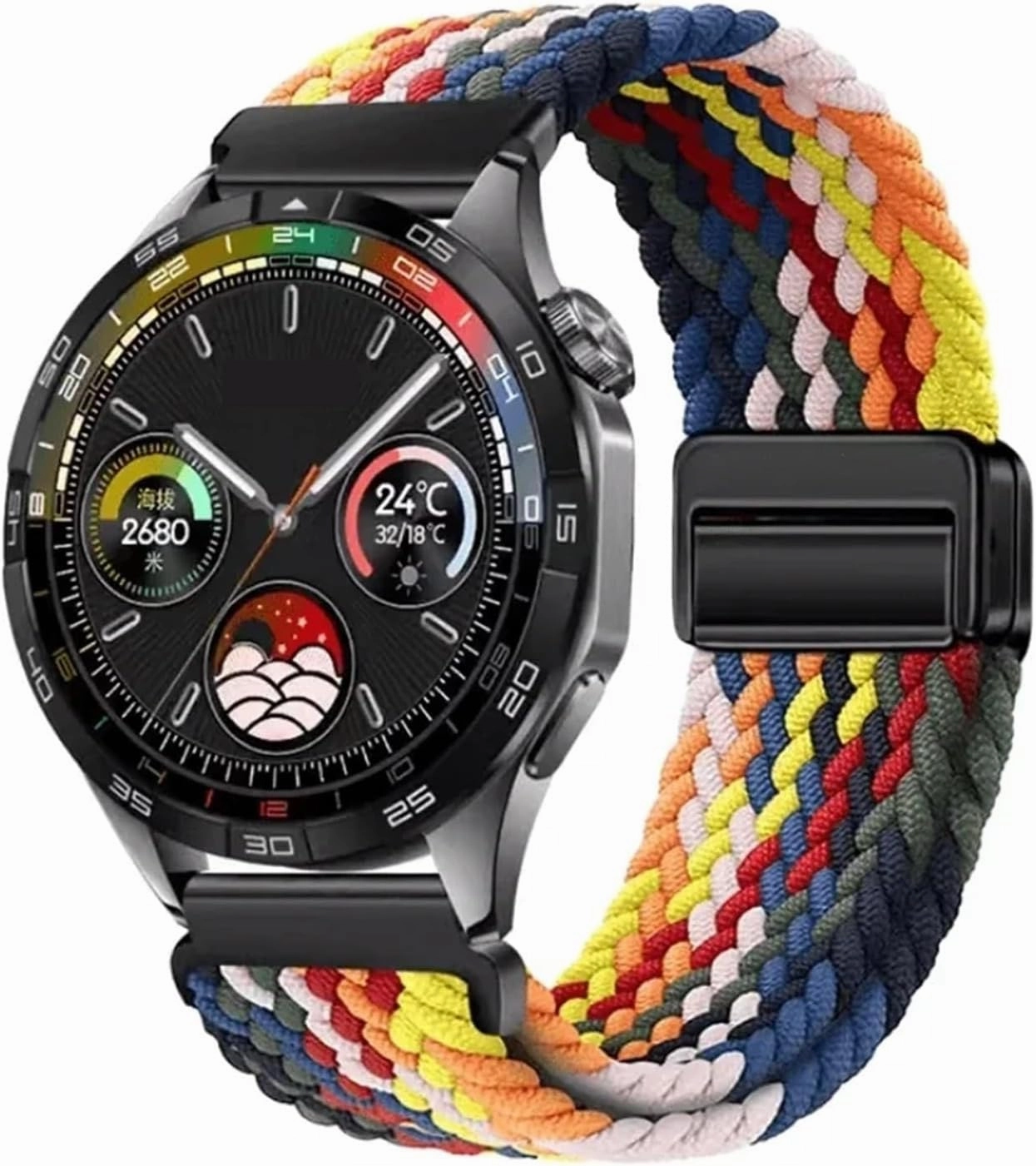 Nylon Strap 22mm 20mm For Huawei Watch GT4/Pro 46mm/GT3/GT2 2e Breathable Bracelet For Samsung Watch 6/5/4/3/Gear S3 Watchbands