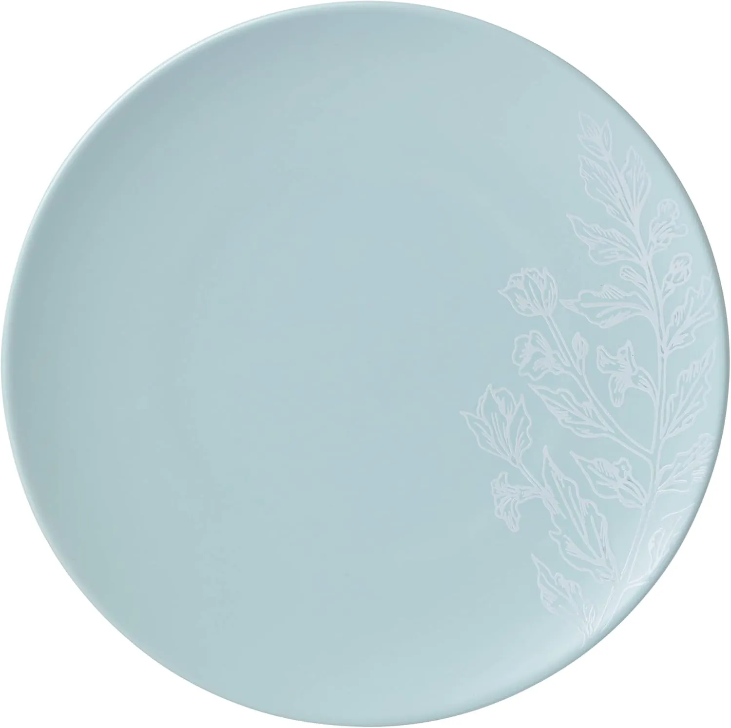 Oneida 897393 Roseto 12-Piece Dinnerware Set, French Blue