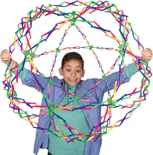 ORB Curiosities Extreme Expand-A-Ball - Triples in Size and Expands to 3 Feet - Huge Expandable Sensory / Fidget Sphere & Breathing Ball Toy - Great for Breath Exercises and Play for Kids and Adults