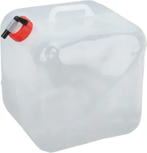 OUKENS Outdoor Collapsible Drinking Water Container Camping Water Storage Container Portable Plastic Foldable Drinking Water Container with Faucet Screw Cover Suitable for Travel Kitchen Hiking(20L)