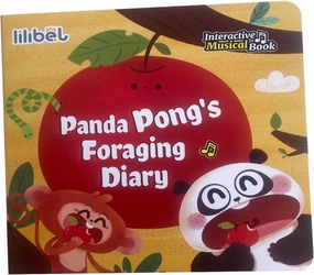 Panda Interoctive Music Book kit, Musical Books for Toddlers, Button Music Book, Musical Toys for Toddlers