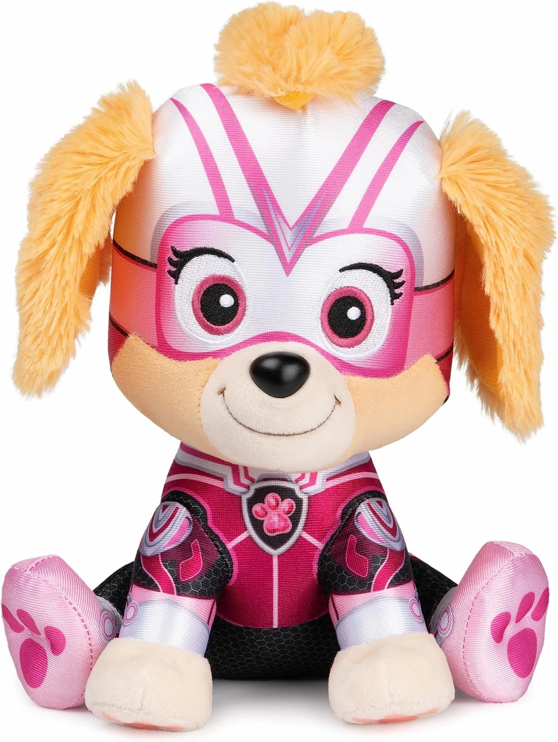 PAW PATROL GUND Mighty Skye, 23 cm, Original Soft Toy from the 2023 Cinematic Film, Ideal for Replaying Cinematic Adventures and as Favorite Soft Toy, Toy for Children from 1