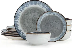 Pfaltzgraff Jaimie 12 Piece Dinnerware Set, Service for 4