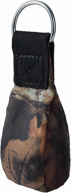 plplaaoo Throw Weight Bag Throwing Rope Sandbag Climbing Rope Bag Multi Purpose High Tensile Strength for Tree Climbing Rock Climbing Spelunking Stainless Steel Oxford Fabric Blue Yellow (Camouflage)