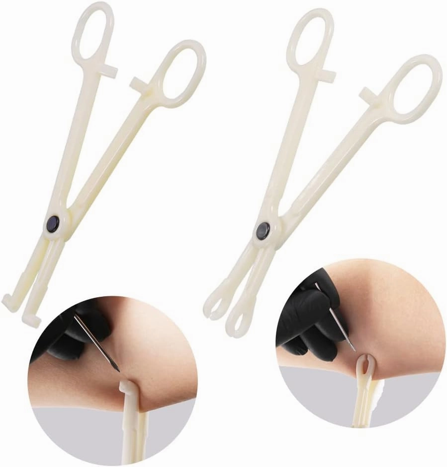 Professional Piercing Kit Stainless Steel Body Piercing Jewelry Tongue Tragus Cartilage Eyebrow Nose Ring Lip Piercing Needles Body Jewelry 16G