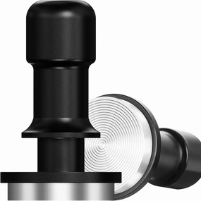 PUSEE 53mm Espresso Tamper, Premium Calibrated 30lb Spring Loaded Stainless Steel Ground Tamper for Barista Home Coffee Accessories Upgrade 3.0