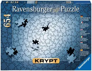 Ravensburger Krypt Silver 654 Piece Jigsaw Puzzle for Adults - 15964 - Every Piece is Unique, Softclick Technology Means Pieces Fit Together Perfectly