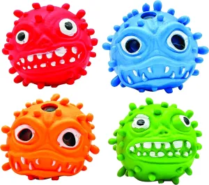 Raymond Geddes Galactic Invader Toys (12 per Pack) - Fun Stress Balls Filled with Black Squish Orb - Cool Toys for Kids