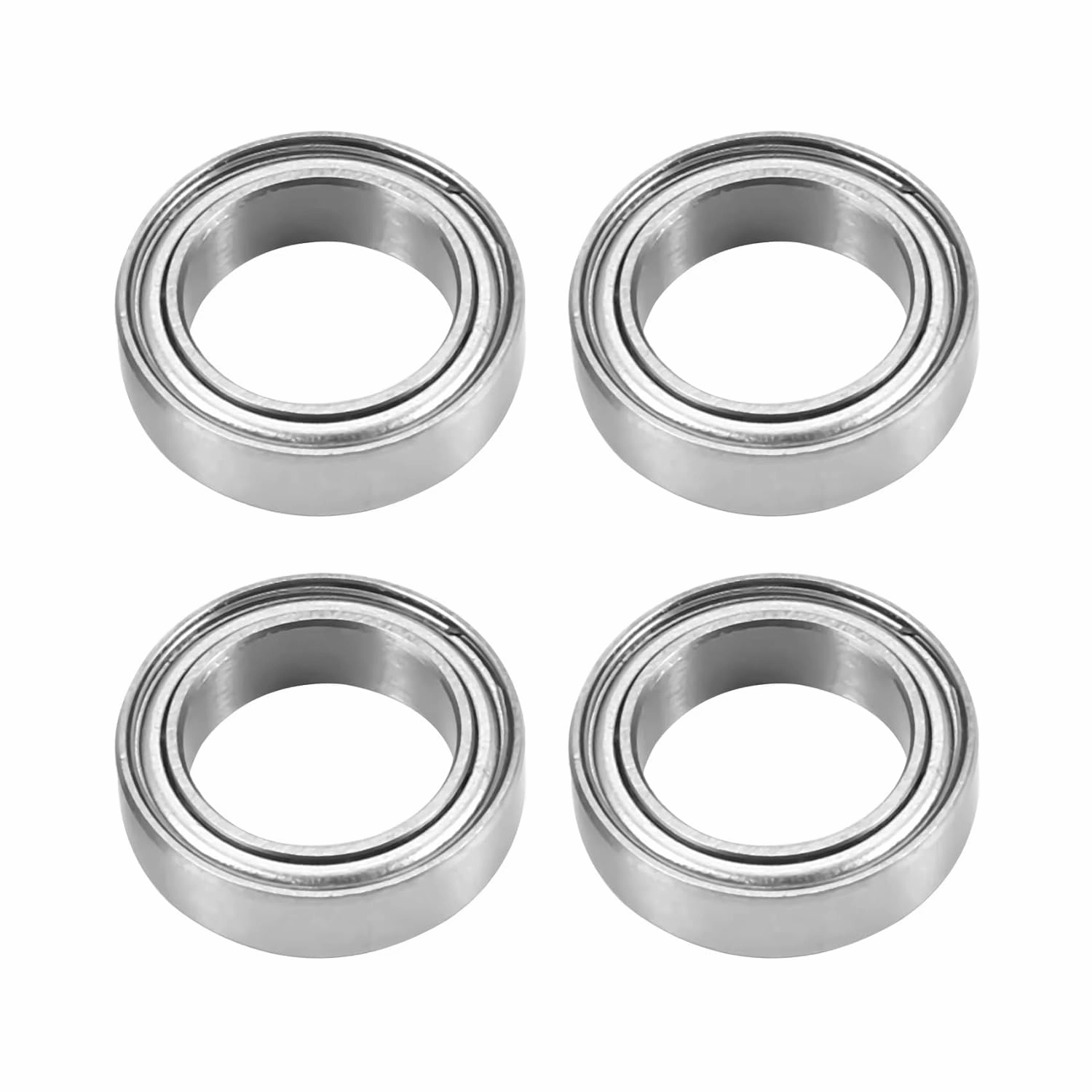 RC Accessory Compatible with JLB for Racing for Cheetah 1/10 Brushless RC Car Parts Accessories 4 Pcs Ball Bearing (10X15X4mm) BE003