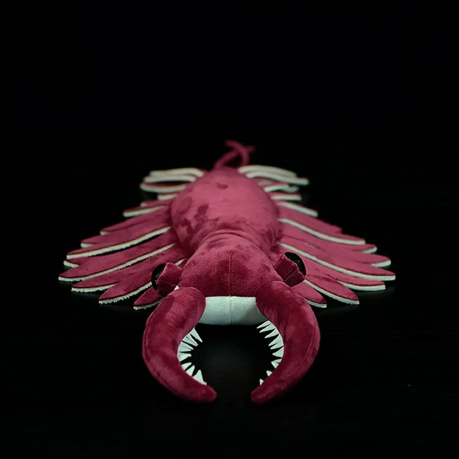 Realistic Anomalocaris Plush Toy - Lifelike 21" Cambrian Ancient Organism Sea Creature Anomalocaris Shrimp Stuffed Animals, Creative Ocean Model Plushie, Unique Plush Gift for Kids
