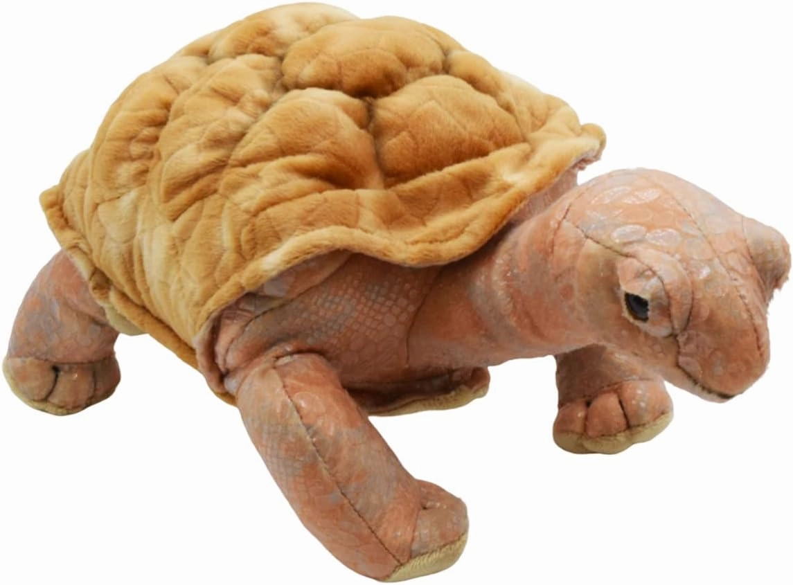 Realistic Galapagos Giant Tortoise Stuffed Animal Plush Toy, Lifelike Animal Plushies, Simulation Animals Doll