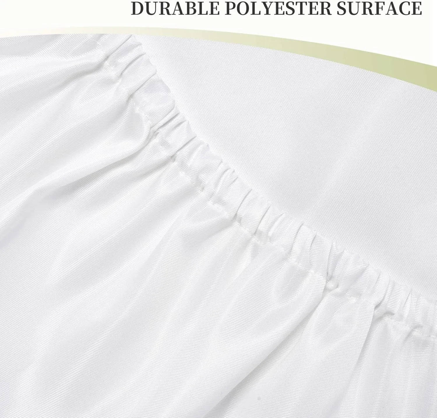 Rectangle Table Cover Waterproof Table Cloth 30"x60" Cool Animal White Polar Bear Table Cloths Tablecloth for Kitchen Wrinkle Free Tablecover for Dining Outdoor Camping Picnic